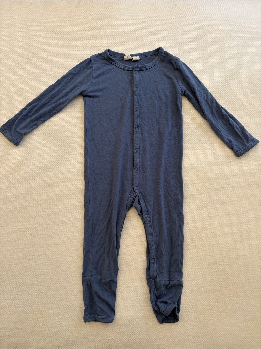 Kyte BABY Snap Romper in Steel